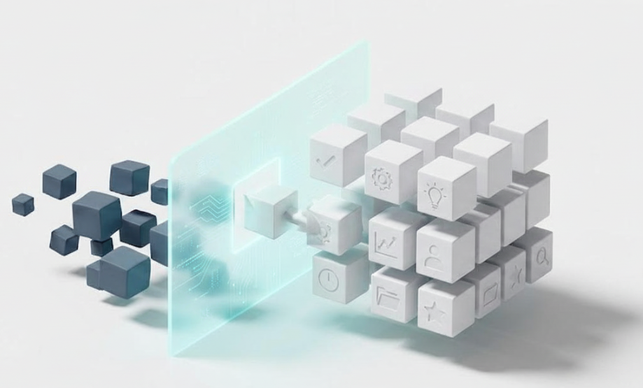 Gráfico explicativo del Método IA CUBIK de 6 pasos para aplicar Inteligencia Artificial en negocios